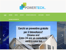 Tablet Screenshot of powertech-srl.net